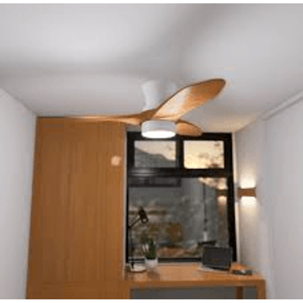 4252Inch Modern Ceiling Fan Without Light  DC Motor RemoteControlled LowProfile Design 3