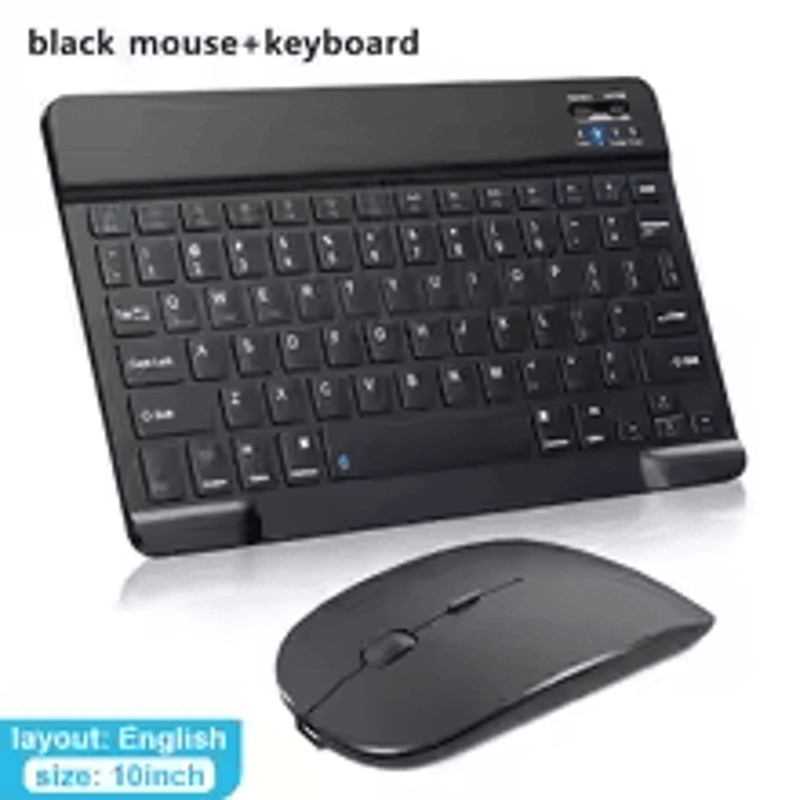 Bluetooth Wireless Keyboard And Mouse Combo MultiLanguage Support For IOS Android And Windows Devic 7