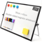 Portable Dry Erase Whiteboard With Stand A3A4 Sizes For Desk Classroom Presentations 0