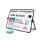 Portable Dry Erase Whiteboard With Stand A3A4 Sizes For Desk Classroom  Presentations 4
