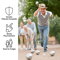 Petanque Boules Set  8 Steel Tossing Balls With Carrying Case For Backyard Bocce Games 1