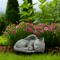 Pet Cat Memorial Sleeping Kitten Statue With Angel Wings Grave Marker Keepsake 0