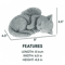 Pet Cat Memorial Sleeping Kitten Statue With Angel Wings Grave Marker Keepsake 1