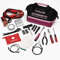 55Piece Pink Car Emergency Kit With Jumper Cables First Aid Essentials 0