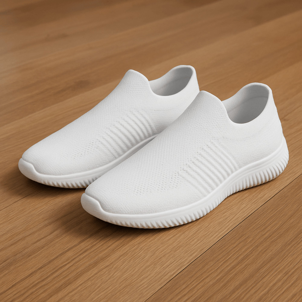 Everyday Comfort Womens SlipOn Sneakers Lightweight Breathable Flats For AllDay Wear 3