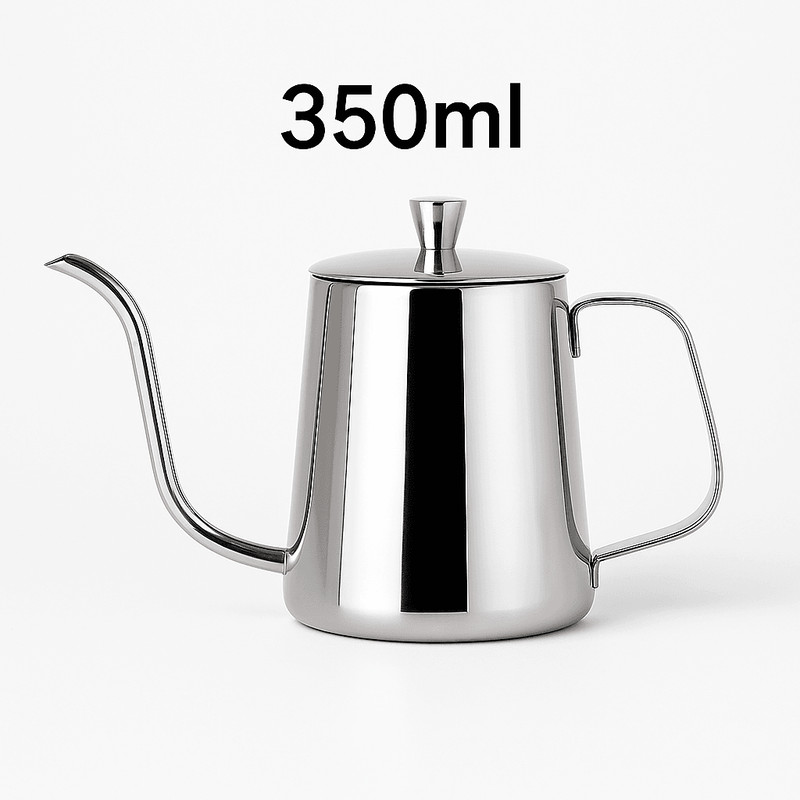 Stainless Steel Gooseneck Drip Kettle 350ml 600ml Non Stick Food Grade Precision Pour Over Coffee A 8