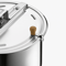 65Quart Aluminum Stovetop Popcorn Popper With Hand Crank Stirrer SpinnerStyle Design 4