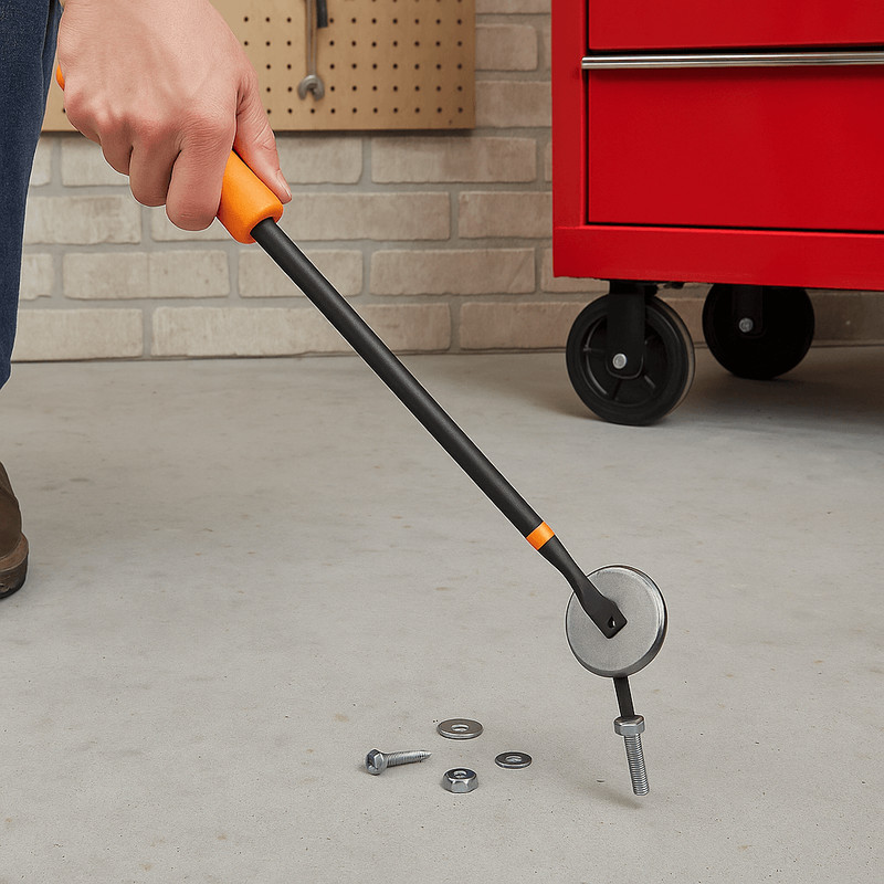 MagnaReach Pro 50LB Telescopic Magnetic Pickup Tool 39 Extendable Wand 1
