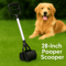 28 In Spring Loaded Dog Pooper Scooper Heavy Duty Waste Grabber Tool 1