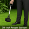 28 In Spring Loaded Dog Pooper Scooper Heavy Duty Waste Grabber Tool 2
