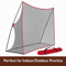 120 X 84 In Portable Golf Practice Net IndoorOutdoor Hitting Driving Training Aid With Carry Bag 1
