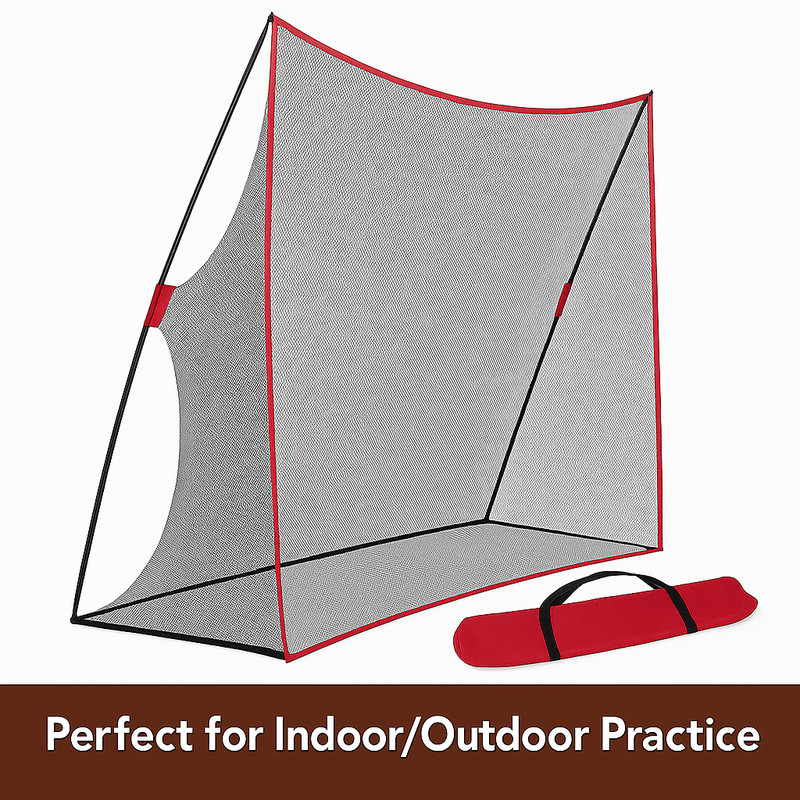 120 X 84 In Portable Golf Practice Net IndoorOutdoor Hitting Driving Training Aid With Carry Bag 1