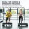 31 In Adjustable Aerobic Step Platform With 4 6 And 8 Risers NonSlip Fitness Stepper For Home Worko 1