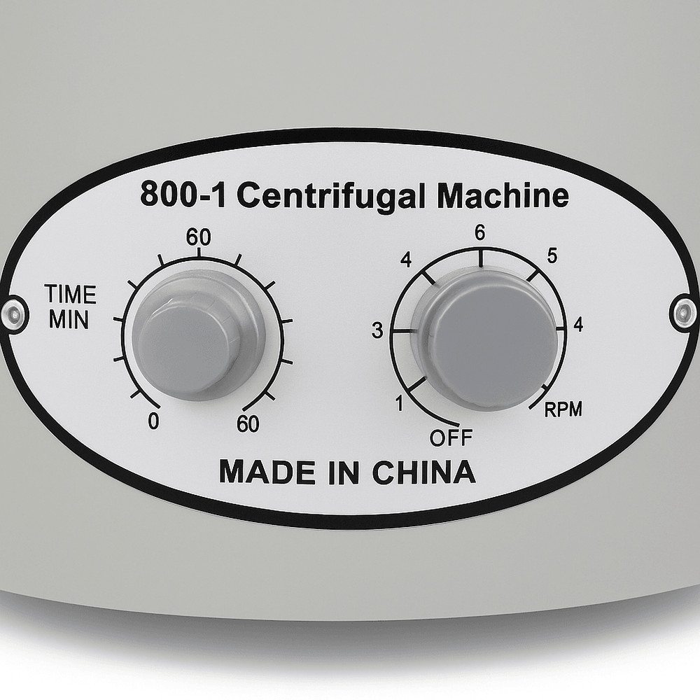 8001 Electric Centrifuge Machine 110V 4000 RPM 6 X 067 Fl Oz Tubes 5