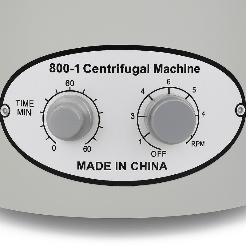 8001 Electric Centrifuge Machine 110V 4000 RPM 6 X 067 Fl Oz Tubes 5
