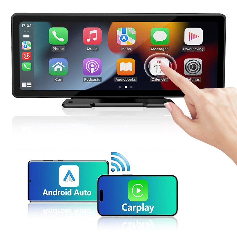 1026 Wireless CarPlay  Android Auto Mirror Screen With Bluetooth And USB Multimedia Playback 4