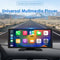 1026 Wireless CarPlay Android Auto Mirror Screen With Bluetooth And USB Multimedia Playback 3