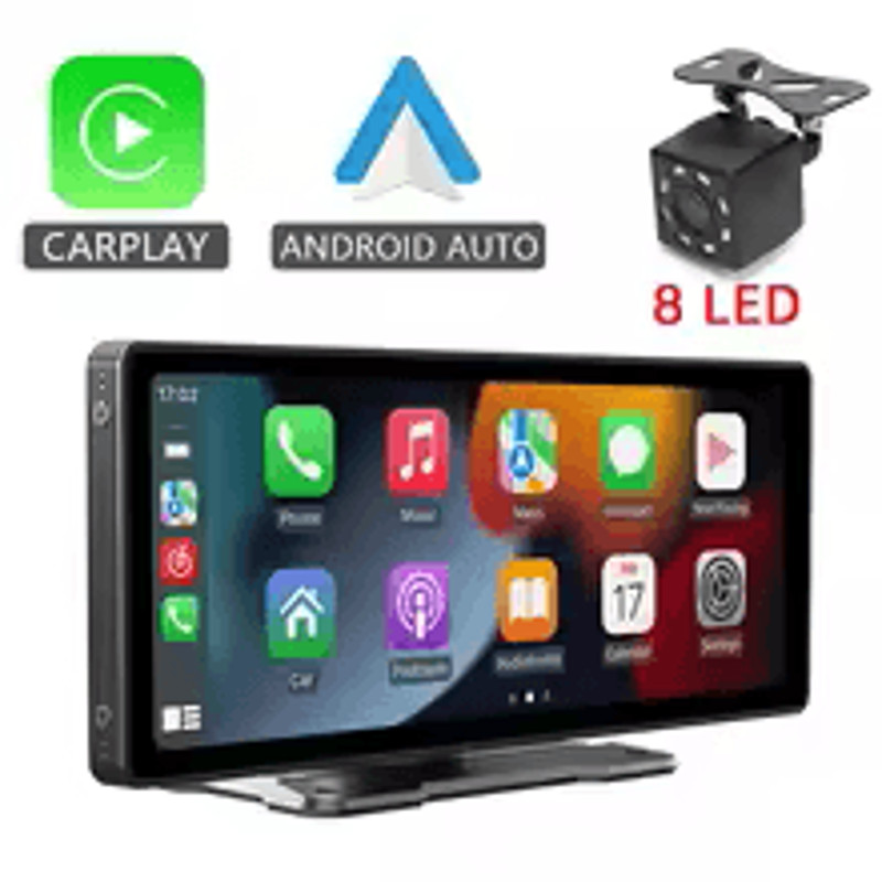 1026 Wireless CarPlay  Android Auto Mirror Screen With Bluetooth And USB Multimedia Playback 7