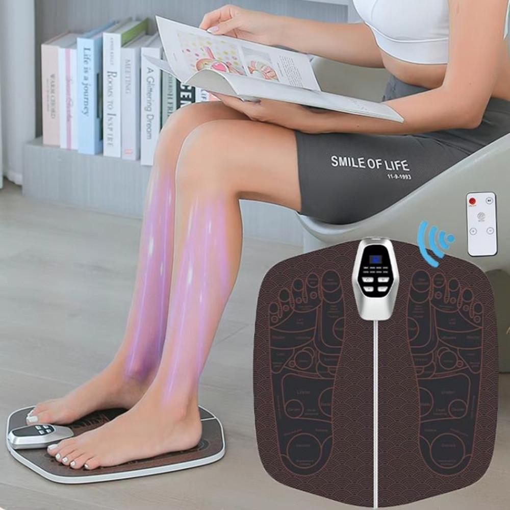 SootheFlex EMS Foot Massager Pad Boost Circulation Relieve Foot Fatigue Anywhere 6