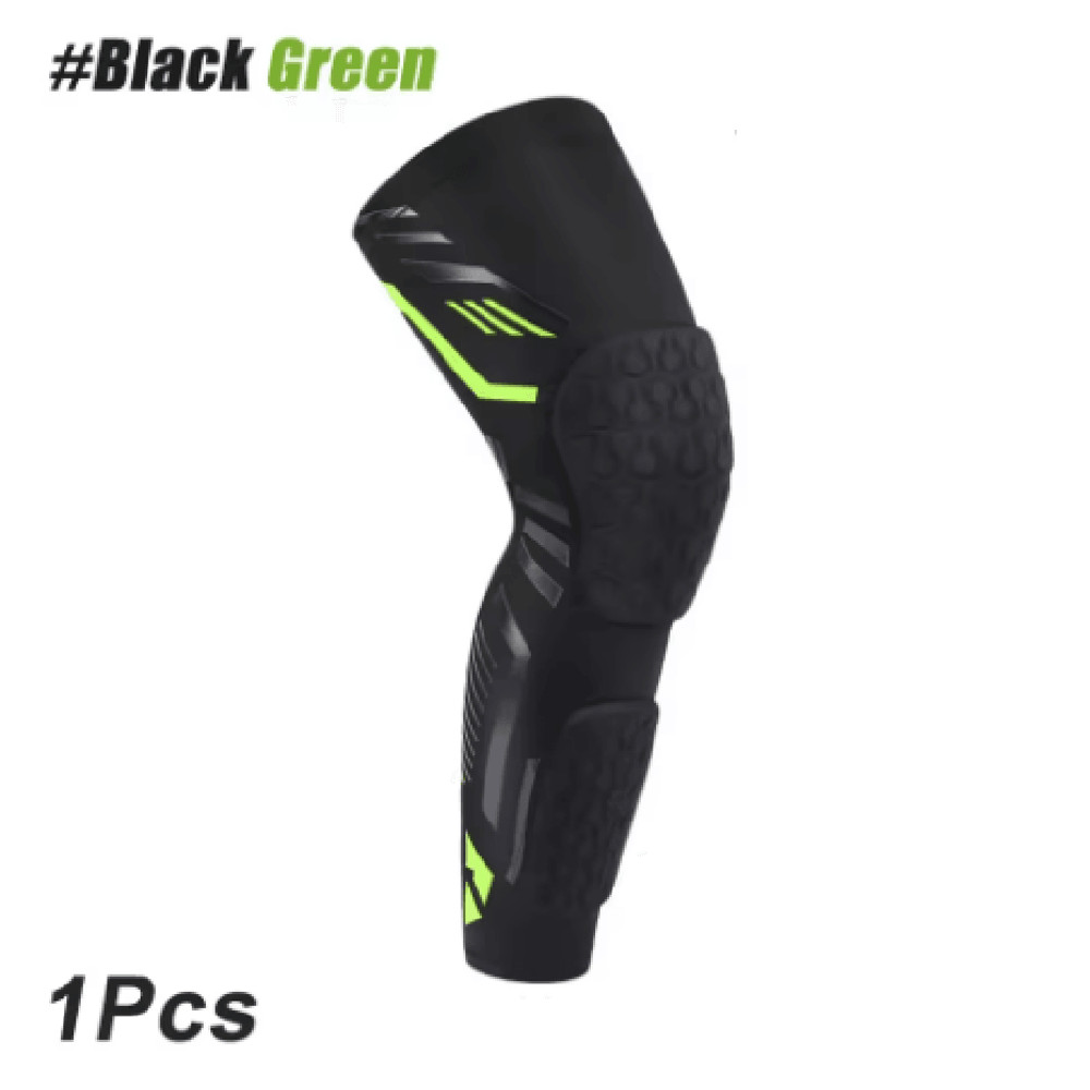 FlexGuard Knee Compression Sleeve Long Padded Support For Soccer Running Sports Recovery 12