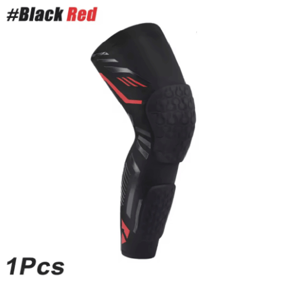 FlexGuard Knee Compression Sleeve Long Padded Support For Soccer Running Sports Recovery 14