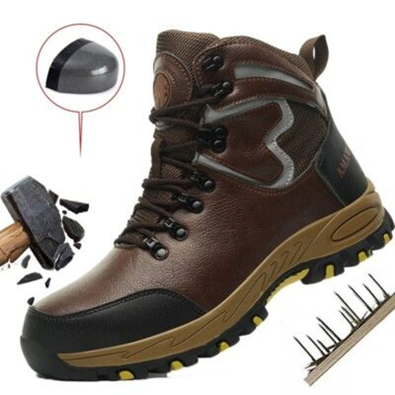 TitanStep Rotating Button Indestructible Work Shoes  PunctureProof Protective Sneakers For Men 2