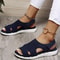 Womens Summer Mesh Sandals Thick Sole Open Toe Comfort Shoes 3