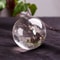 Natural Clear Quartz Crystal Ball 2832mm Healing Stone With Wooden Stand For Meditation Home Deco 1