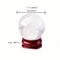 Natural Clear Quartz Crystal Ball 2832mm Healing Stone With Wooden Stand For Meditation Home Deco 5