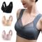 3Pack Ice Silk Seamless Sports Bras WireFree Comfort With AntiSag Support 0