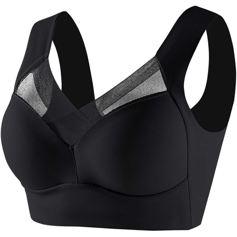 3Pack Ice Silk Seamless Sports Bras WireFree Comfort With AntiSag Support 8