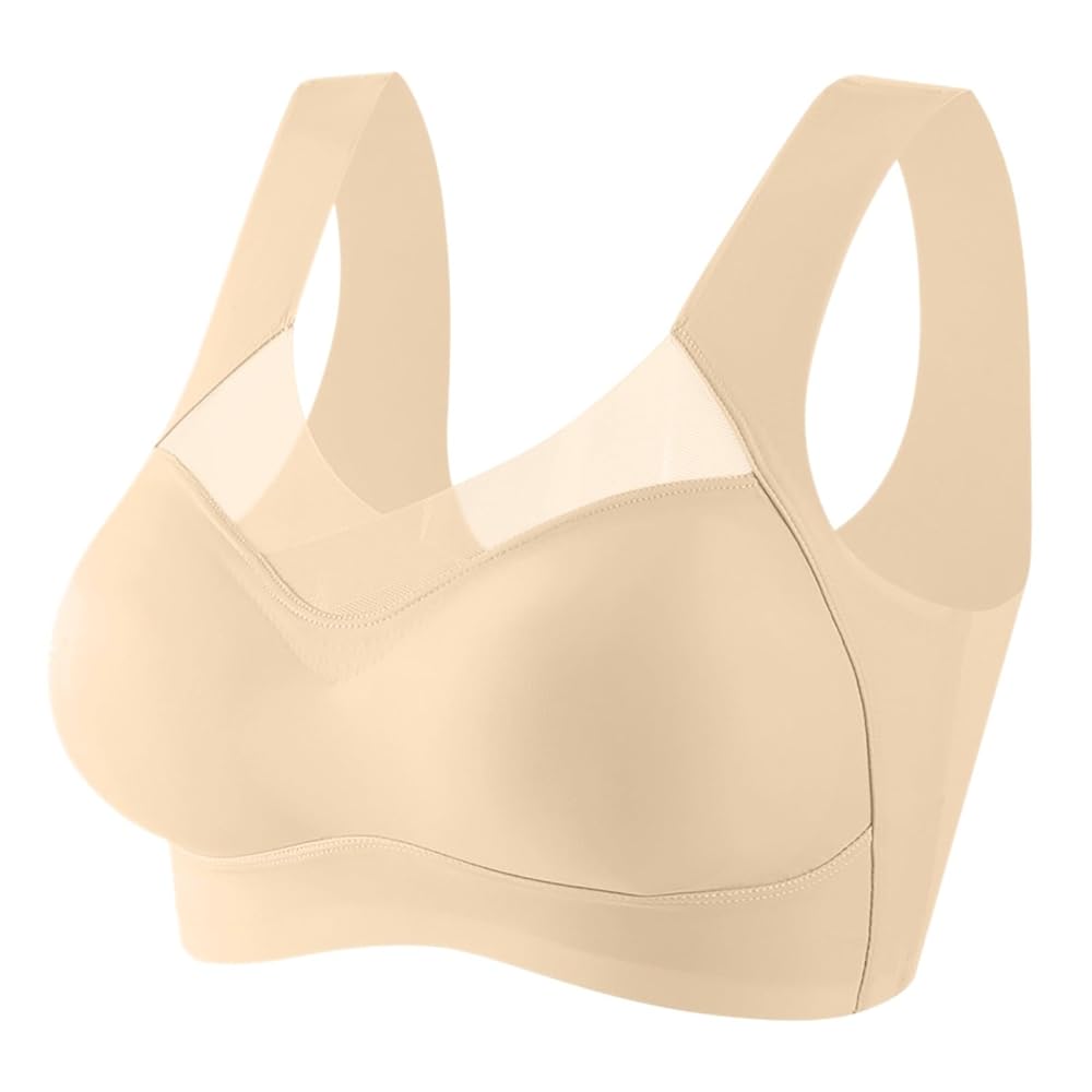 3Pack Ice Silk Seamless Sports Bras WireFree Comfort With AntiSag Support 10