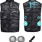 Summer Cooling Fan Vest Lightweight Wearable Air Conditioner For Outdoor Comfort 3