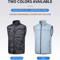 Summer Cooling Fan Vest Lightweight Wearable Air Conditioner For Outdoor Comfort 6
