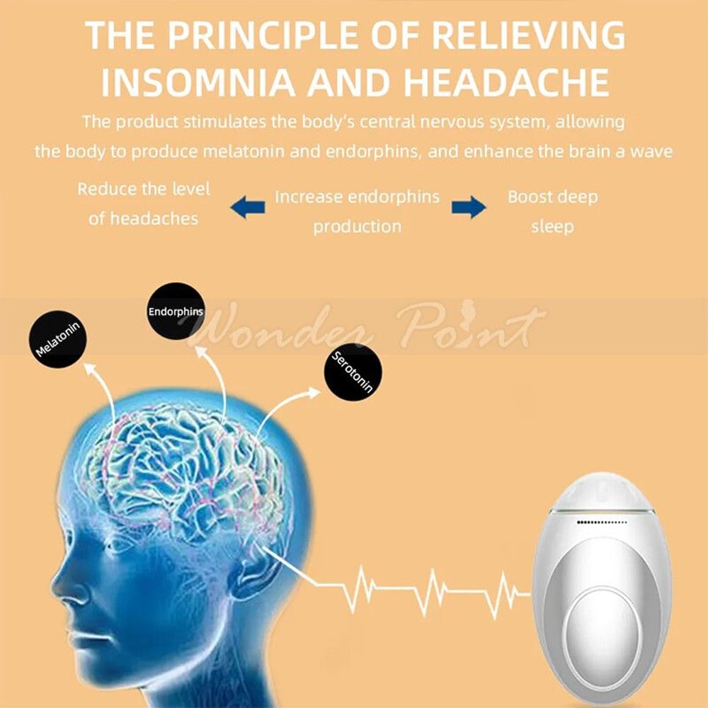 Smart Sleep Aid Device Handheld Nerve Relaxation Insomnia Relief Tool 8