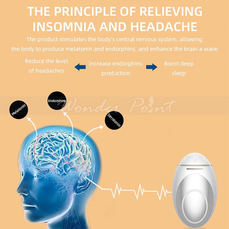 Smart Sleep Aid Device Handheld Nerve Relaxation Insomnia Relief Tool 8