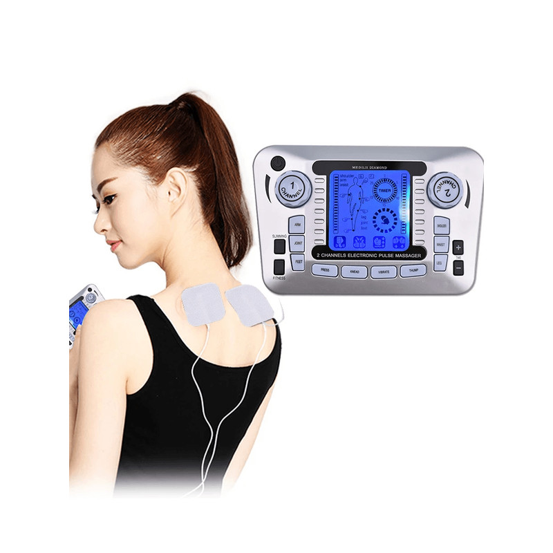Rechargeable TENS EMS Massager FullBody Pain Relief Muscle Stimulator 3