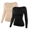 Womens Thermal Long Sleeve TShirt Lightweight Winter Bottoming Shirt For Cold Weather Layering 2