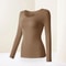 Womens Thermal Long Sleeve TShirt Lightweight Winter Bottoming Shirt For Cold Weather Layering 10