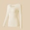 Womens Thermal Long Sleeve TShirt Lightweight Winter Bottoming Shirt For Cold Weather Layering 11