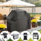 GrillGuard Pro Heavy Duty Waterproof BBQ Cover Heat Stain Resistant AllSeason Protection 1