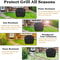 GrillGuard Pro Heavy Duty Waterproof BBQ Cover Heat Stain Resistant AllSeason Protection 5