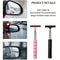 Stainless Steel Extendable Car Rearview Mirror Wiper For Auto Glass And Window Cleaning 2