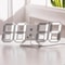 Modern 3D LED Digital Wall Clock With USB Power And Adjustable Brightness For Home Or Office Decor 2