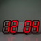 Modern 3D LED Digital Wall Clock With USB Power And Adjustable Brightness For Home Or Office Decor 11