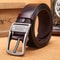 Genuine Leather Cowhide Mens Belt With Metal Alloy Buckle For Casual And Business Wear 10