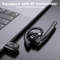 Bluetooth 54 Wireless EarHook Headset With Dual Mic  CVC80 Noise Cancelling For HandsFree Driving 0