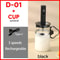 USB Rechargeable Handheld Milk Frother Mini Milk Frother Wand With 3 Speeds Portable USB Rechargea