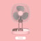 Portable Foldable USB Rechargeable Mini Fan For Desk Or Wall Mount Compact Cooling Fan For Travel