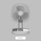 Portable Foldable USB Rechargeable Mini Fan For Desk Or Wall Mount Compact Cooling Fan For Travel